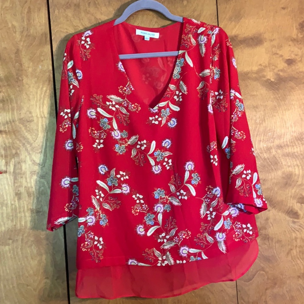 3/4 sleeves business (casual) L shirt